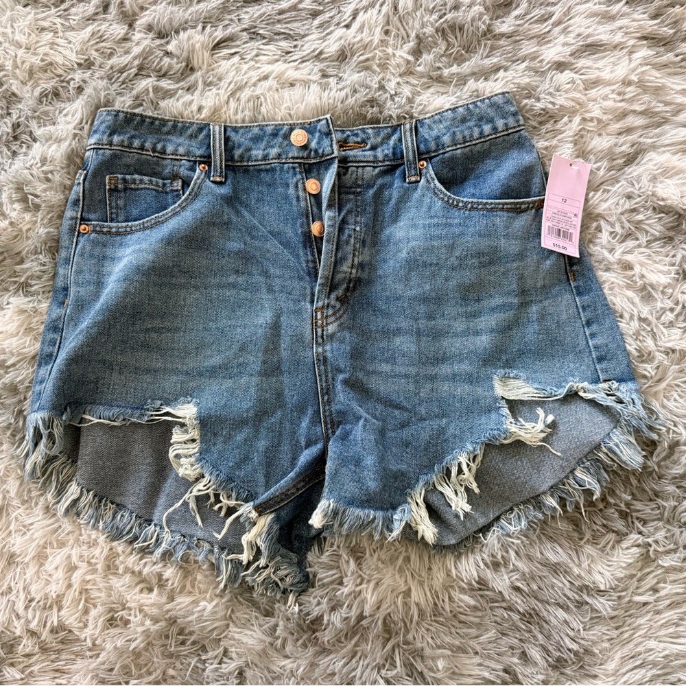 Wild Fable Distressed Blue Jean Shorts